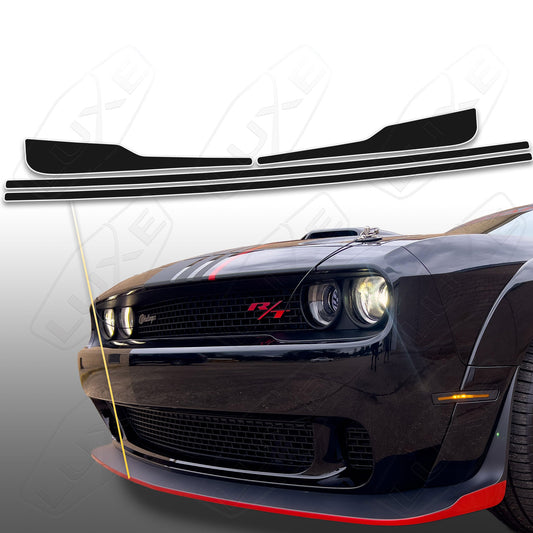 Challenger Widebody Front Lip Spoiler Decal Kit