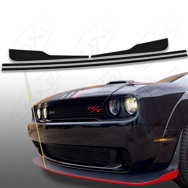 Challenger Widebody Front Lip Spoiler Decal Kit