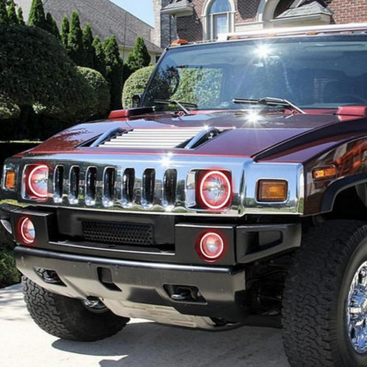 2002-2009 HUMMER H2 HALO AND PROJECTOR HALO BUNDLE - RGBW