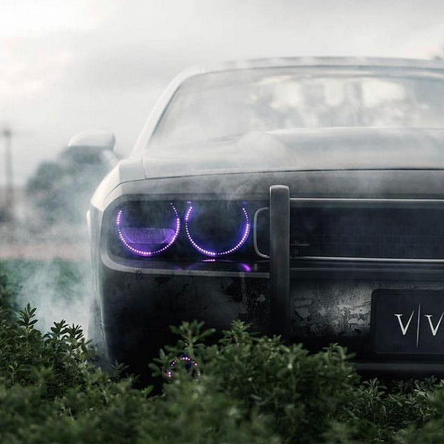 2008-2014 DODGE CHALLENGER HALO BUNDLE - RGBW