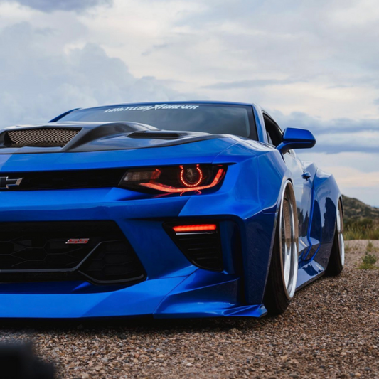 2016-2018 CHEVROLET CAMARO DRL & HORIZONTAL FOG DRL BUNDLE - RGBW