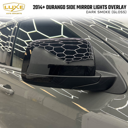 2011+ Durango Side Mirror Light Overlays