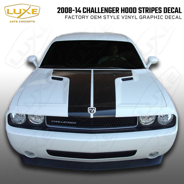 Dodge Challenger Hood Stripe Kit