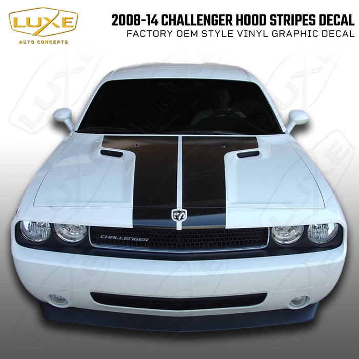 2008-2014 Dodge Challenger capucha raya