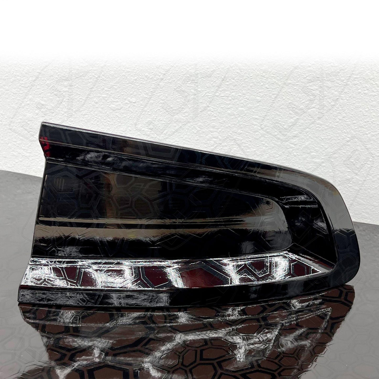 Black Chaos Hex Taillight Tint - LightWrap Infinite Print Kit