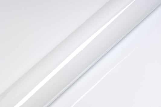 Hexis Glacier White Gloss Vinyl Wrap | HX20003B