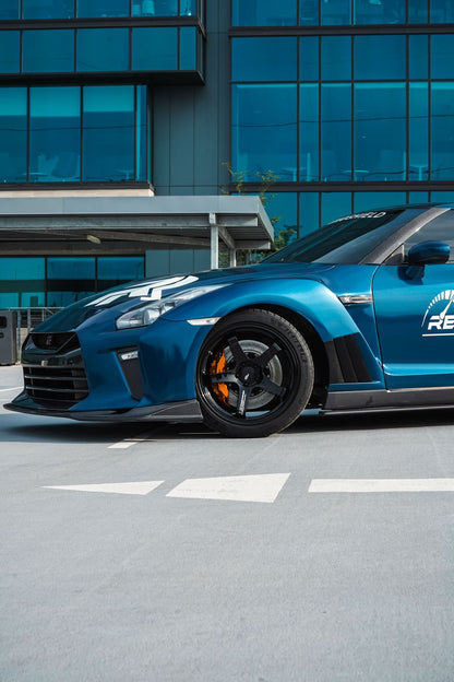 Hexis Firmament Blue Gloss Vinyl Wrap | HX20033B