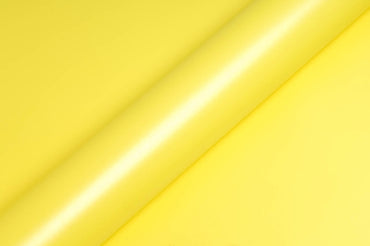Hexis Lemon Yellow Matte Vinyl Wrap | HX20108M