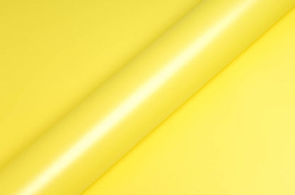 Hexis Lemon Yellow Matte Vinyl Wrap | HX20108M