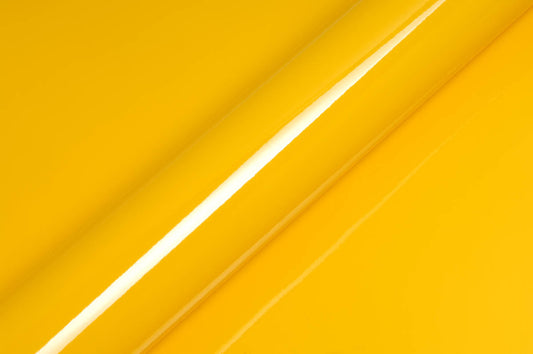 Hexis Daffodil Yellow Gloss Vinyl Wrap | HX20123B