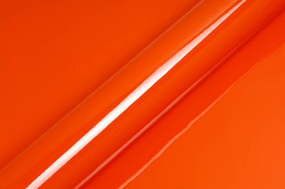 Hexis Orange Red Gloss Vinyl Wrap | HX20165B