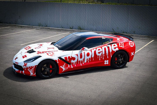 Hexis Ruby Red Gloss Vinyl Wrap | HX20186B