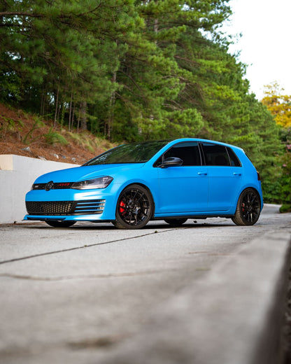 Hexis Ara Blue Satin Vinyl Wrap | HX20219S