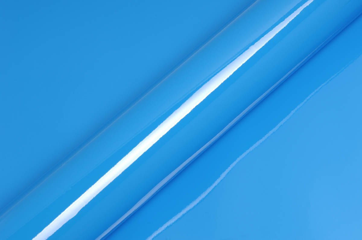 Hexis Montpellier Blue Gloss Vinyl Wrap | HX20299B