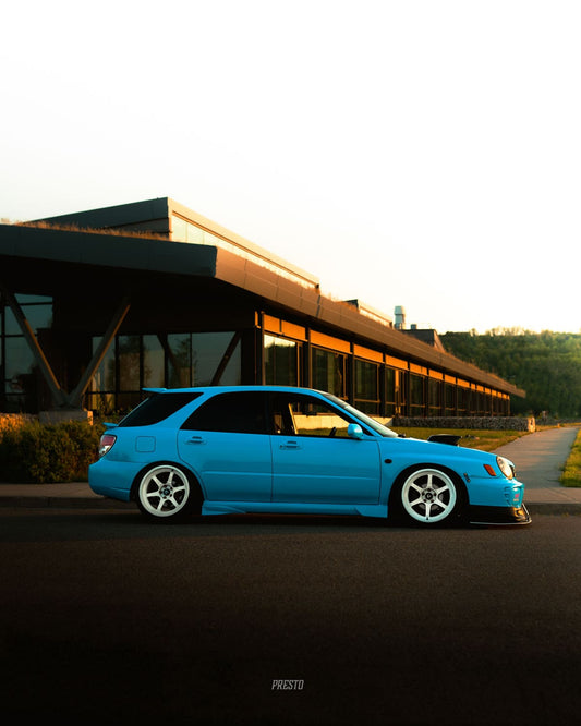 Hexis Montpellier Blue Gloss Vinyl Wrap | HX20299B