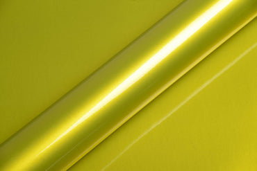 Hexis Metallic Yellow Gloss Vinyl Wrap | HX20558B