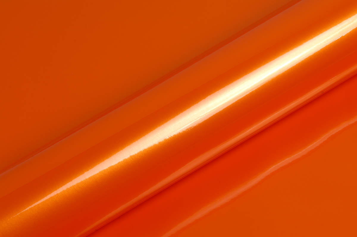 Hexis Orange Zenith Gloss Vinyl Wrap | HX20585B – Luxe Auto Concepts