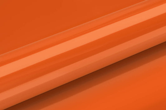 Hexis Orange Fluorescent Gloss Vinyl Wrap | HX20614B