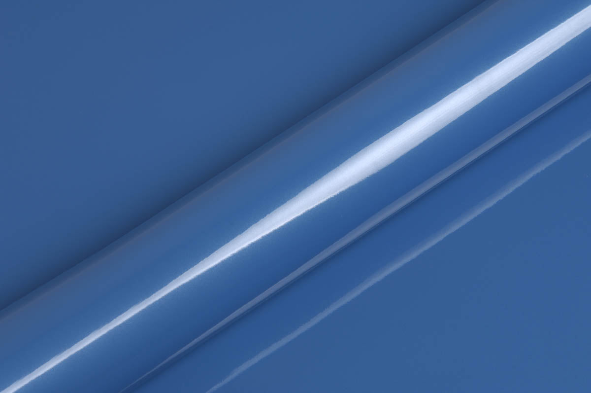 Hexis Yas Marina Blue Metallic Gloss Vinyl Wrap | HX20646B