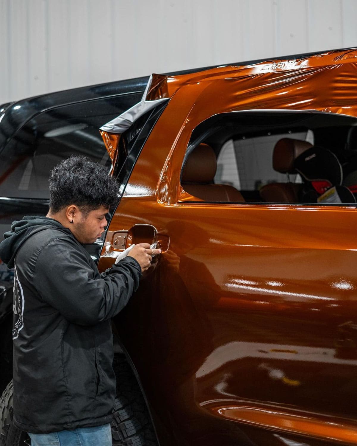 Hexis Havana Brown Gloss Vinyl Wrap | HX20731B