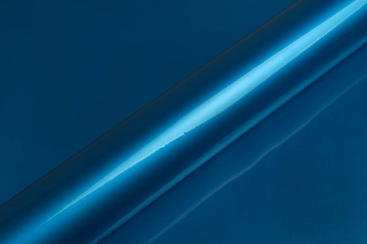 Hexis South Seas Blue Gloss Vinyl Wrap | HX20B11B