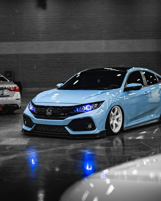 Hexis Jazz Blue Gloss Vinyl Wrap | HX20000