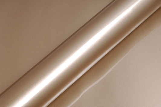 Hexis Ashen Beige Metallic Vinyl Wrap | HX20BCMB