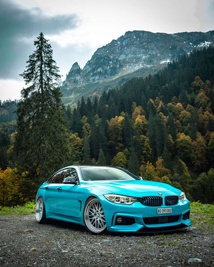 Hexis Fjord Blue Gloss Vinyl Wrap | HX20BFJB