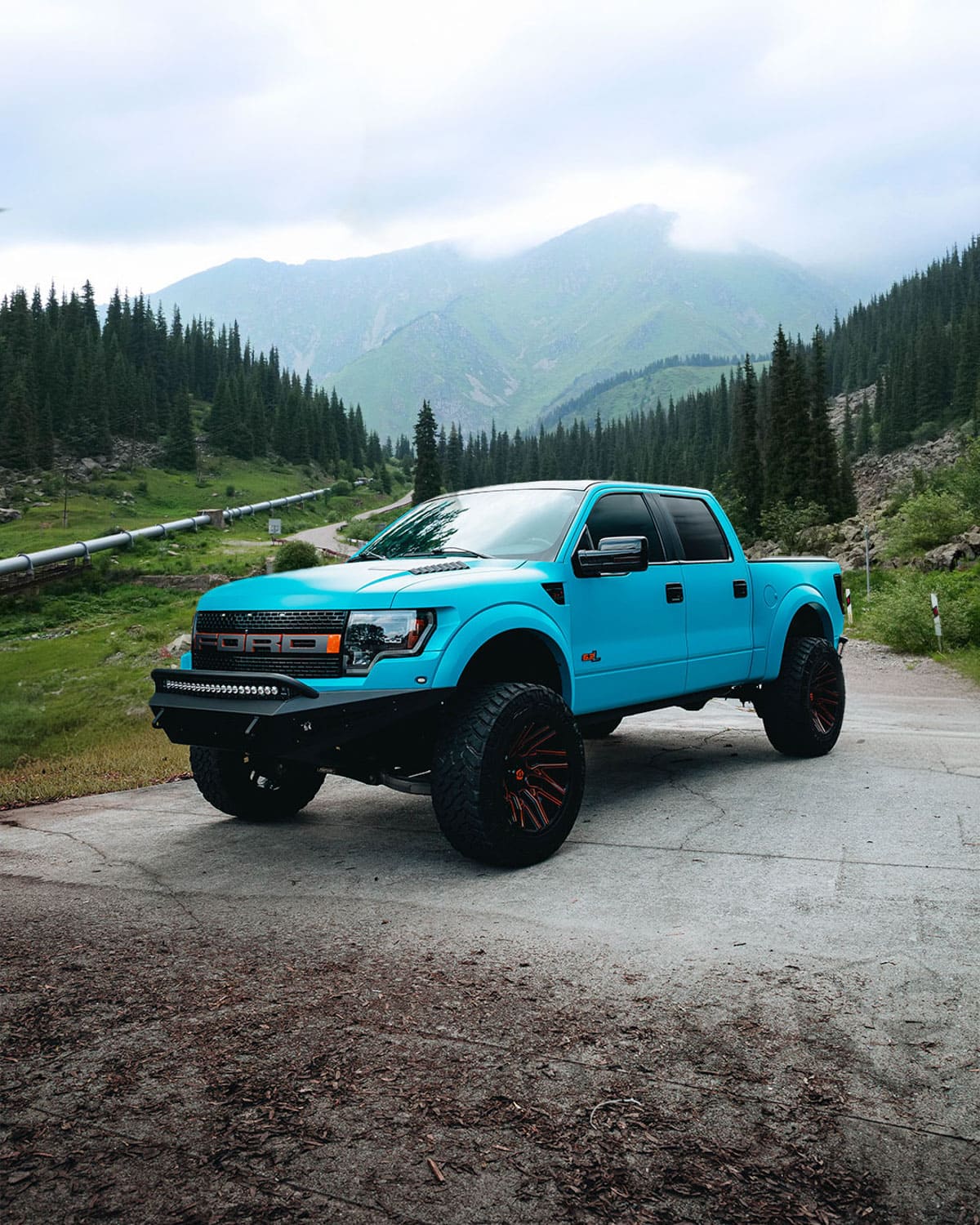 Hexis Turquoise Blue Matte Vinyl Wrap | HX20BTUM