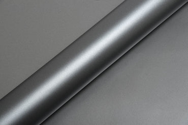 Hexis Satin Grey Metallic Vinyl Wrap | HX20G03S