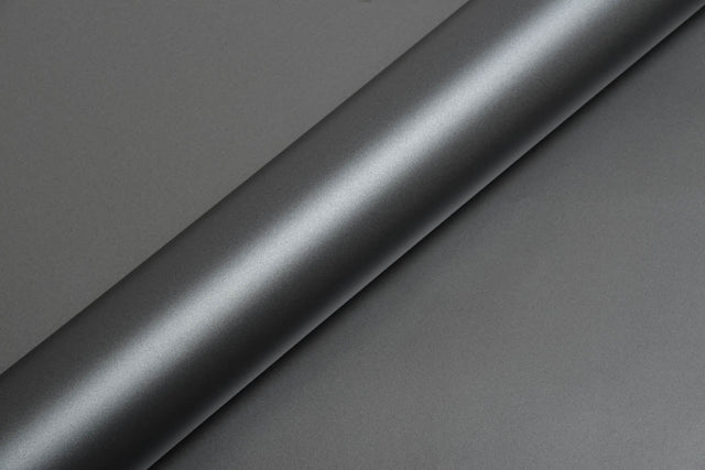 Hexis Argentic Grey Satin Vinyl Wrap | HX20G04S