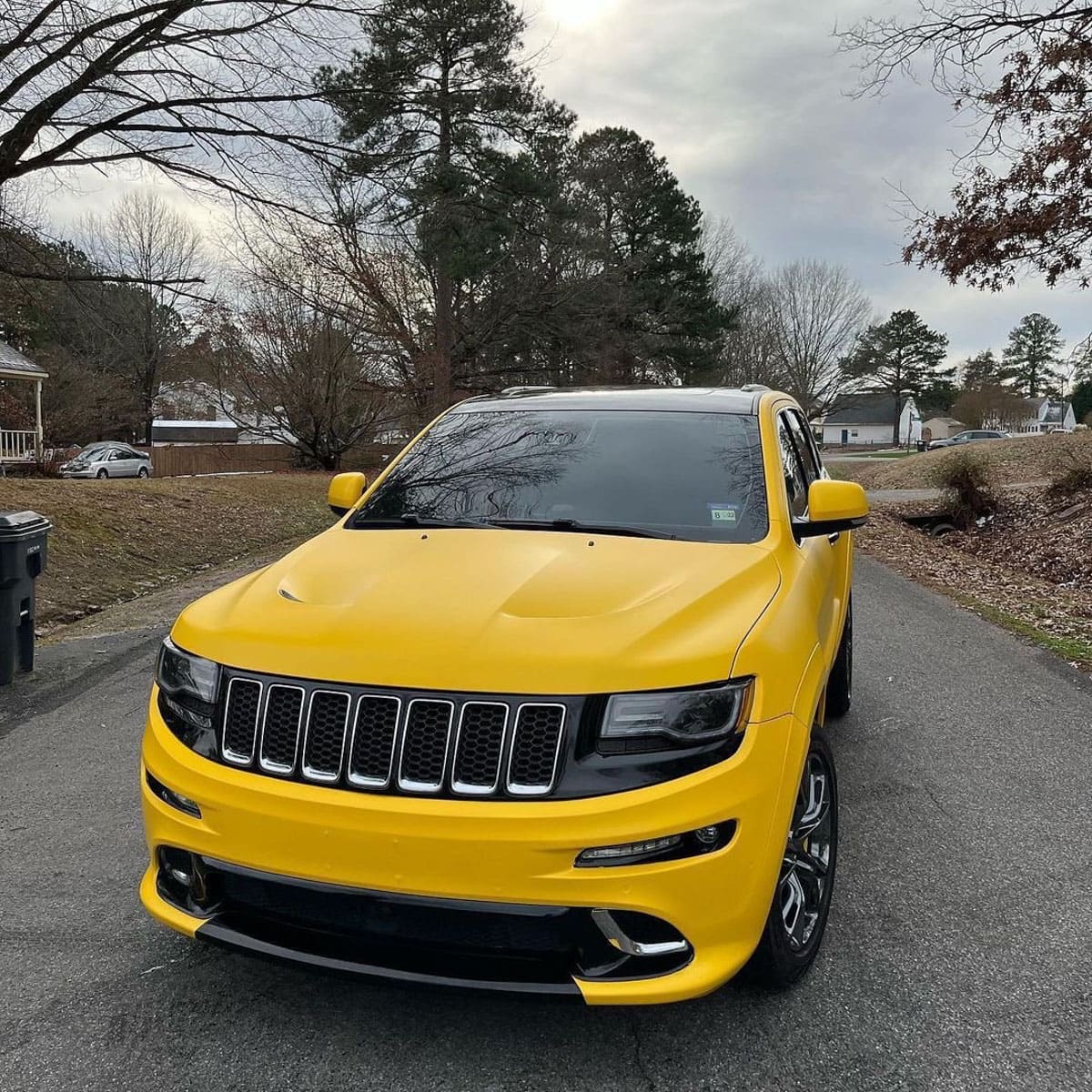 Hexis Yellow Jaipur Matte Vinyl Wrap | HX20JJAM