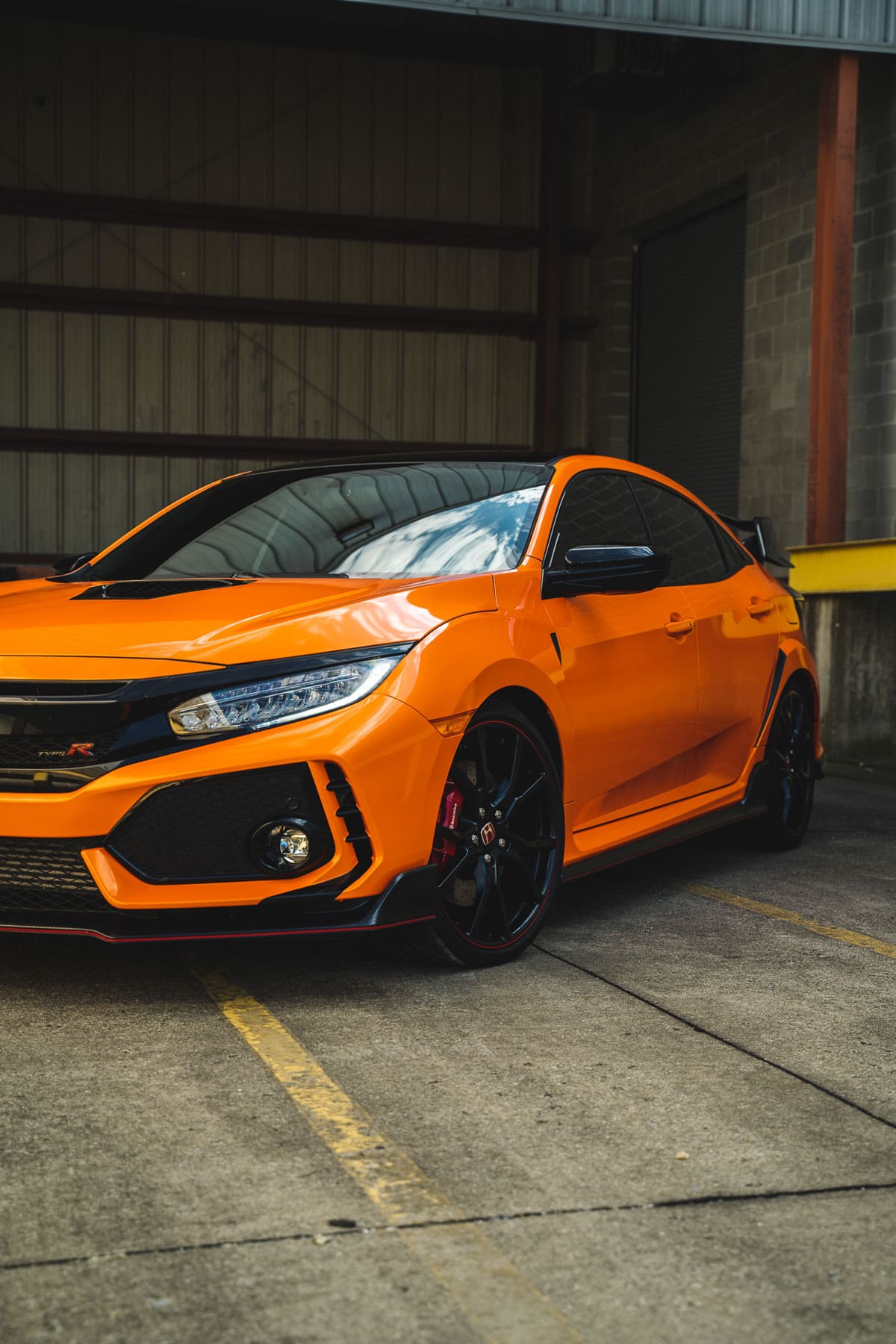 Hexis Aurora Orange Gloss Vinyl Wrap | HX20OAUB