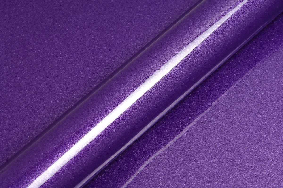 Hexis Byzantine Violet Glitter Vinyl Wrap | HX20VBYB
