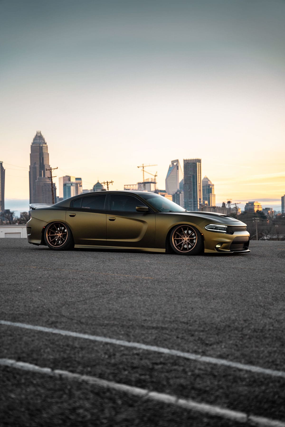 Hexis Golden Black Matte Vinyl Wrap | HX30N71M