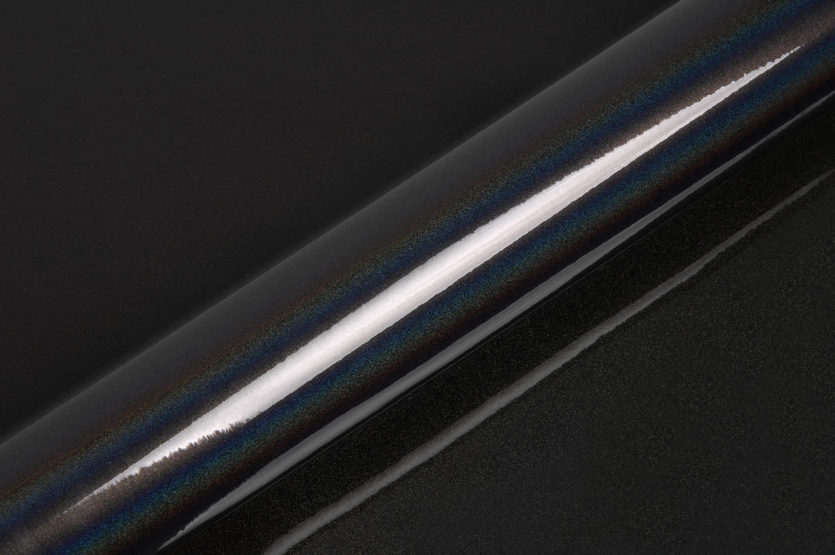 Hexis Black Rainbow Gloss Vinyl Wrap | HX30RW889B