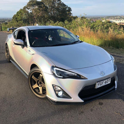 Hexis Grey Rainbow Gloss Vinyl Wrap | HX30RW990B