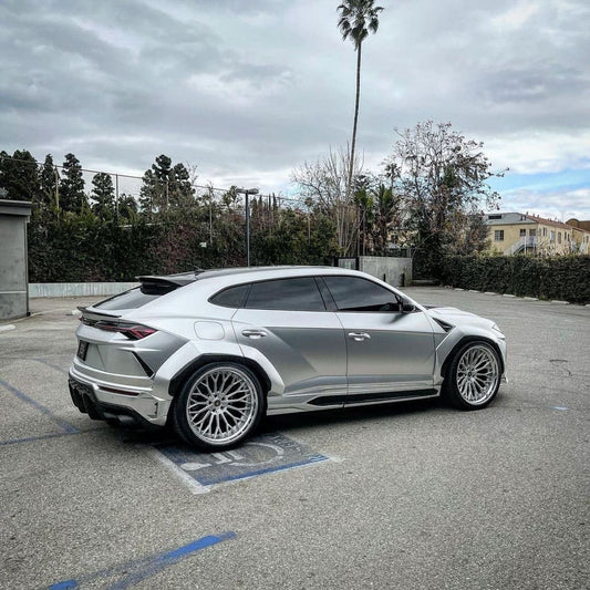 Hexis Super Chrome Silver Satin Vinyl Wrap | HX30SCH01S