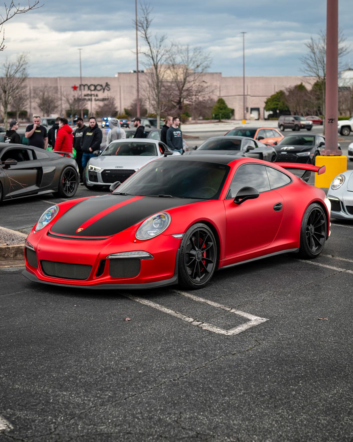 Hexis Super Chrome Red Satin Vinyl Wrap | HX30SCH02S