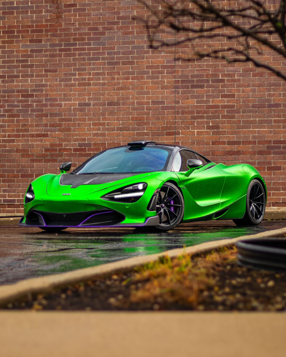 Hexis Super Chrome Green Satin Vinyl Wrap | HX30SCH04S