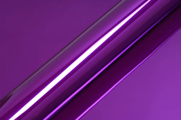 Hexis Super Chrome Purple Gloss Vinyl Wrap | HX30SCH06B