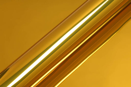 Hexis Super Chrome Gold Gloss Vinyl Wrap | HX30SCH07B