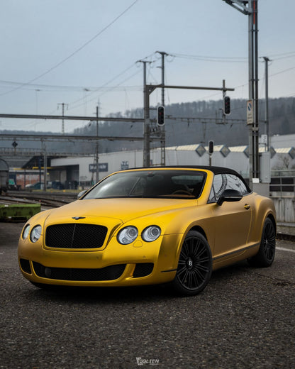 Hexis Super Chrome Gold Satin Vinyl Wrap | HX30SCH07S