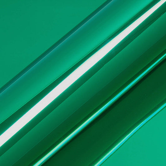 Hexis Super Chrome Turquoise Gloss Vinyl Wrap | HX30SCH09B