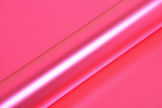 Hexis Super Chrome Pink Satin Vinyl Wrap | HX30SCH10S