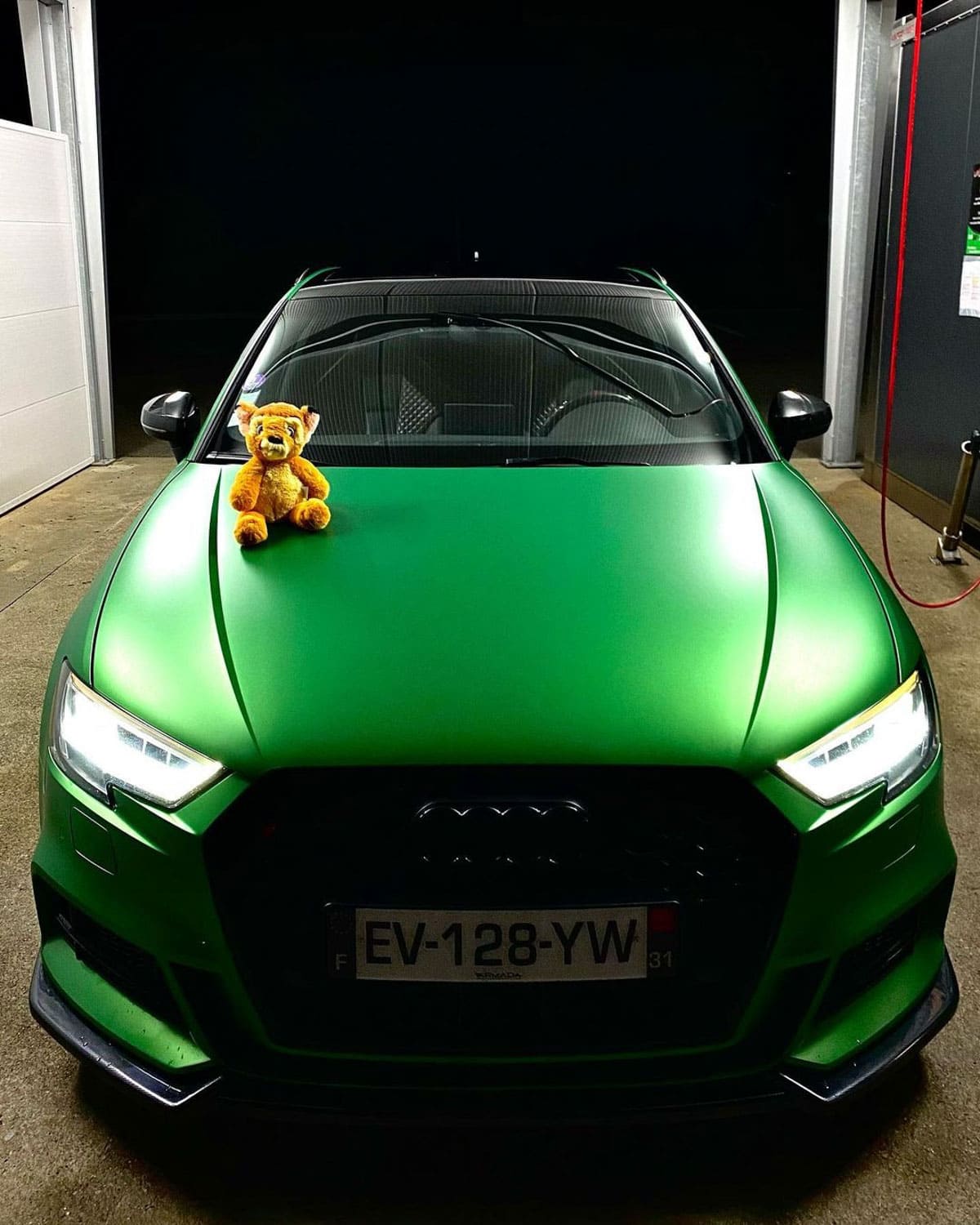 Hexis Boston Green Matte Vinyl Wrap | HX30VBOM