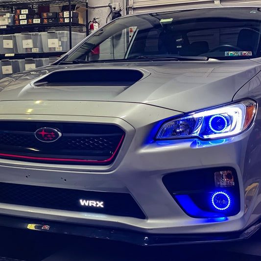 2015-2017 SUBARU WRX STI FLOW SERIES C-BAR, PROJECTOR (WRX) AND FOG HALO BUNDLE