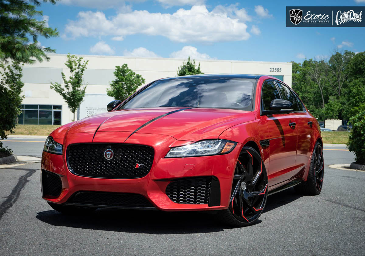 KPMF Vengeance Red Gloss Vinyl Wrap | K75403