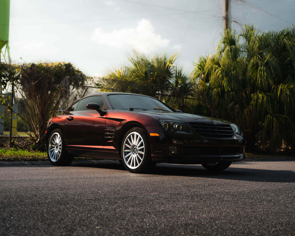 KPMF Midnight Crimson Bloom Gloss Vinyl Wrap | K75447