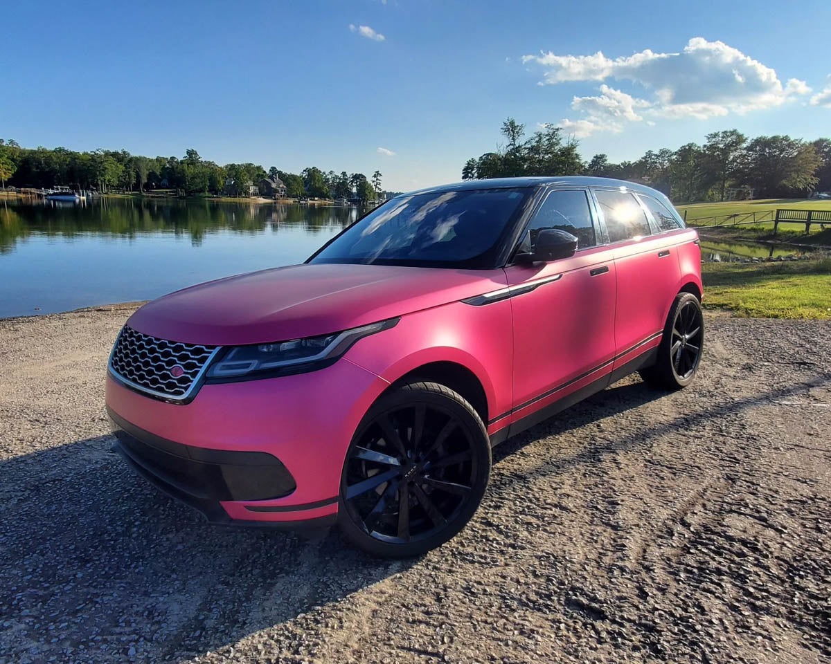 KPMF Iced Pink Titanium Matte Vinyl Wrap | K75504